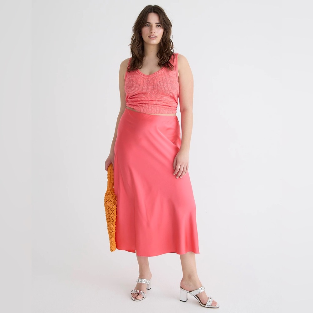 J.Crew Gwyneth slip skirt AC467
